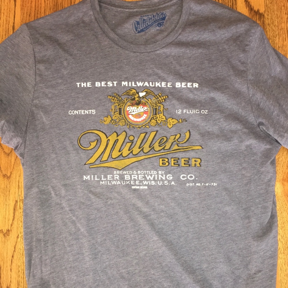 Miller Beer T Shirt